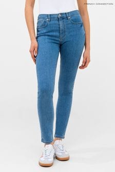 мягкие стретчевые джинсы скинни с завышенной талией French Connection (194206) | €90