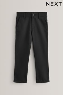 Black Slim Waist School Jean Trousers (3-17yrs) (194361) | 321 UAH - 642 UAH