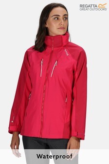 Regatta Women's Pink Calderdale IV Waterproof Jacket (194429) | $66