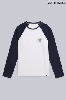 Синий - Animal Mens Sander Organic T-shirt (195122) | €37