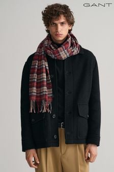 GANT Red Multi Check Scarf (195457) | AED360