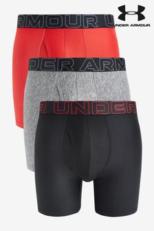 Under Armour Red/Grey Performance Tech Boxers 3 Pack (196086) | €43