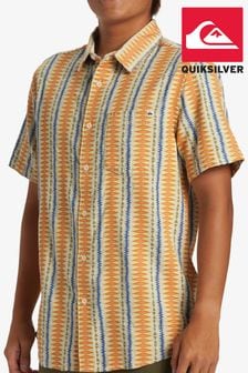Quicksilver Vibrations Print Short Sleeve Shirt (196124) | kr779