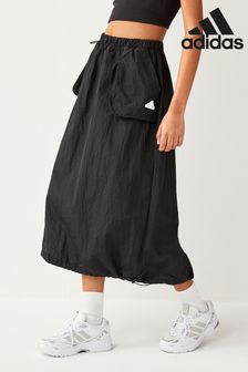 adidas Black Sportswear City Escape Cargo Skirt (196142) | $110