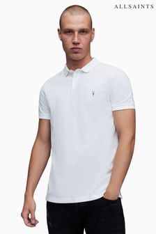 AllSaints White Reform Polo Shirt (196396) | kr844
