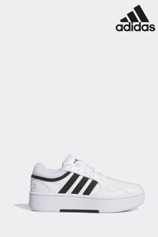 adidas Originals White/Black Hoops 3.0 Bold Trainers (197096) | AED333