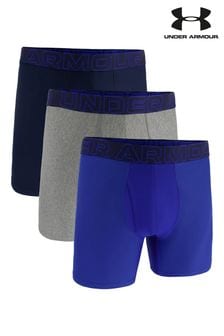 Under Armour Navy Blue Performance Tech Boxers 3 Pack (197795) | $80