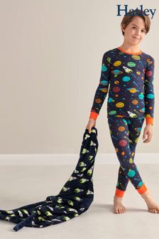 Hatley Blue Space Explorer Organic Cotton Pajama Set (197996) | 49 €