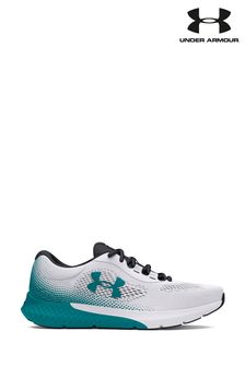 Under Armour White Regular Fit Graphic Print Trainers