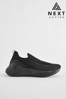 Black Active Sports Slip On Trainers (199123) | 54 €