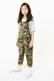Soft Cotton Dungarees (3-16yrs)