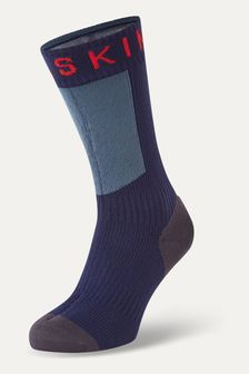 Синій - Водонепроникні шкарпетки середньої довжини Sealskinz Scoulton для теплої погоди з гідростопом (199485) | 2 003 ₴