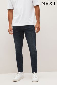 Сине-черные - Облегающие - Классические стретчевые джинсы (199607) | 17 630 тг