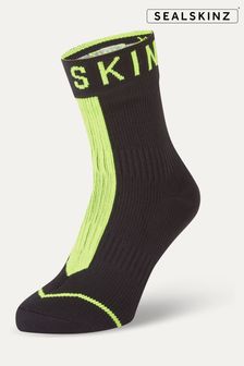 Зелений - Водонепроникні всепогодні шкарпетки Sealskinz Dunton довжиною до щиколотки з гідростопом (199615) | 2 003 ₴