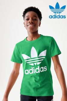 綠色 - adidas Originals 3-條紋T恤 (200363) | NT$840