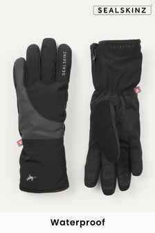Sealskinz Marsham Waterproof Cold Weather Reflective Cycle Black Gloves (200374) | €103