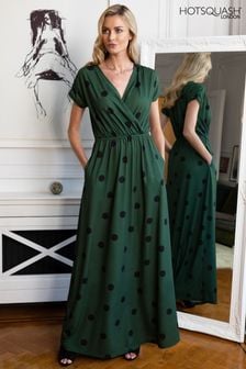 HotSquash Green Maxi Dress (200397) | kr1 543