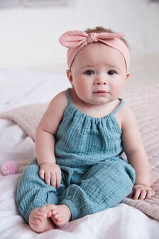 Barboteuse froissée enfant à coordonner pour toute la famille (0 mois - 2 ans)