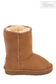 Just Sheepskin™ Brown Childrens Classic Boots (202244) | MYR 420