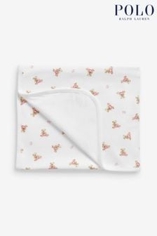 Polo Ralph Lauren Baby Pink Bears Baby Blanket (202574) | 84 €
