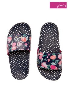 Joules JNR Poolside Printed Sliders