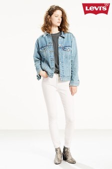 Jean Levi's® 721 blanc skinny taille haute