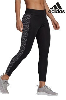 Leggings adidas D2M 7/8 taille haute imprimé léopard
