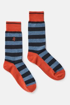 Joules Blue/Navy Ankle Socks (204012) | SGD 15