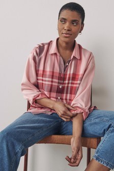 Check Boyfriend Shirt