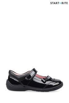 Start-Rite Twizzle Black Patent Leather School Shoes F Fit (204594) | 58 €