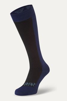 Blau - Sealskinz Worstead Waterproof Cold Weather Knee Length Socks (204854) | 74 €