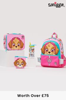 Smiggle Pink Paw Patrol 4 Piece School Bundle Bag (205675) | €82