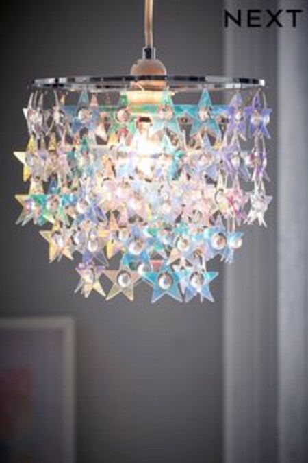 Multi Iridescent Star Easy Fit Shade (205700) | $33