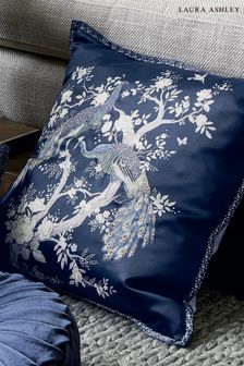 Laura Ashley Midnight Blue Square Belvedere Cushion (205788) | 77 €