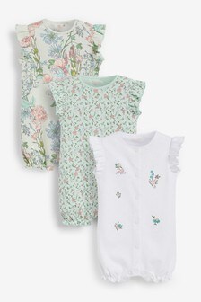 Lot de 3 barboteuses (0 mois - 3 ans)