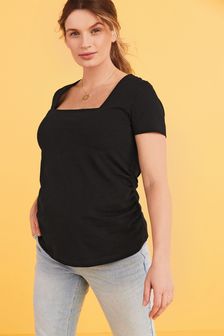 Black Maternity Organic T-Shirt (206379) | 6 €