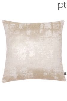 Prestigious Textiles Opal Cream Aphrodite Velvet Feather Filled Cushion (206628) | ₪ 210