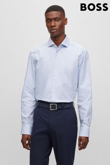 BOSS Light Blue Regular Fit Oxford Shirt (206969) | €122