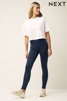 Navy Blue Jersey Thermal Leggings (206998) | AED48