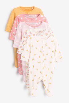 Lot de 5 grenouillères (0-2 ans)