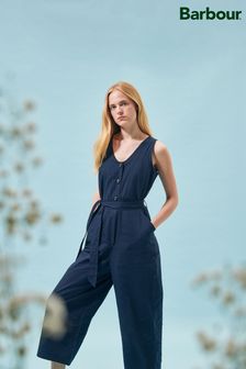 Barbour® Navy Penrose Jumpsuit (208128) | AED806