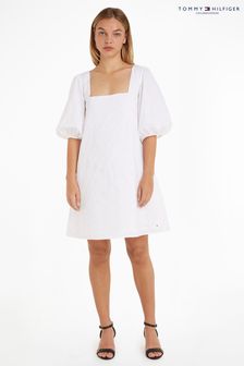 Белое платье длиной до колена Tommy Hilfiger (208369) | €131