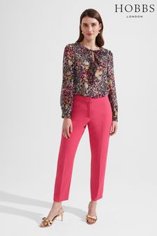 Hobbs Slim Pink Kaia Trousers (208475) | €70