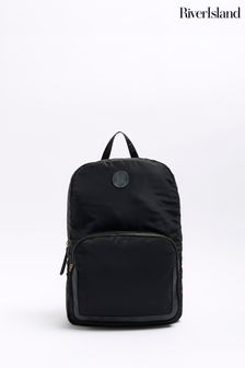 River Island Black Girls Nylon Quilt Backpack (209188) | €27