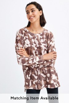 Mink Camouflage Soft Fleece Tunic (209388) | ₪ 53