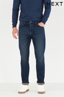 Blu scuro - Vestibilità attillata - Jeans Elasticizzati Essenziali (210166) | €29