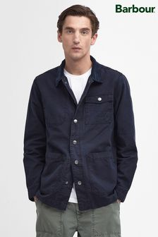 Barbour® Navy Grindle Overshirt (210239) | $266