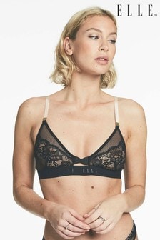 ELLE 24-7 Lace Non Padded Triangle Bralette