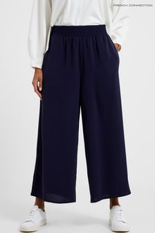 French Connection Blue Culotte Plain Trousers (211524) | €61