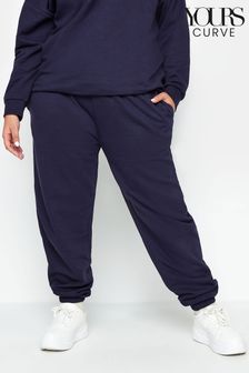 Yours Curve Blue Joggers (212290) | $30